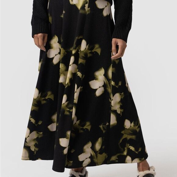 Saint and Sophia Nora A-Line Skirt Green Aurora Size 12 NWT in packaging - Picture 3 of 9